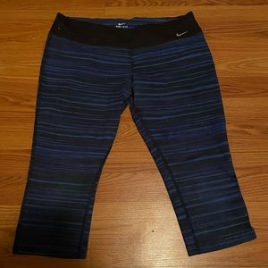 Nike blue Dri fit leggings